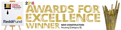 Award for Excellence Winner - Regional Painter & Decorator of the Year