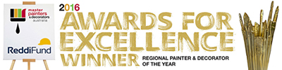Award for Excellence Regional Painter of the Year Winner 